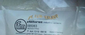 1pcs Brand New IFM Brand new one Induktiver Sensor Typ IB5063 IBE3020-FPKG #WD1 - Bild 1 von 4