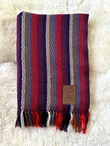 Alpakadecke aus Peru fair gehandelt Wolldecke Winterdecke Kuscheldecke Alpaka 8 - Bild 1 von 1