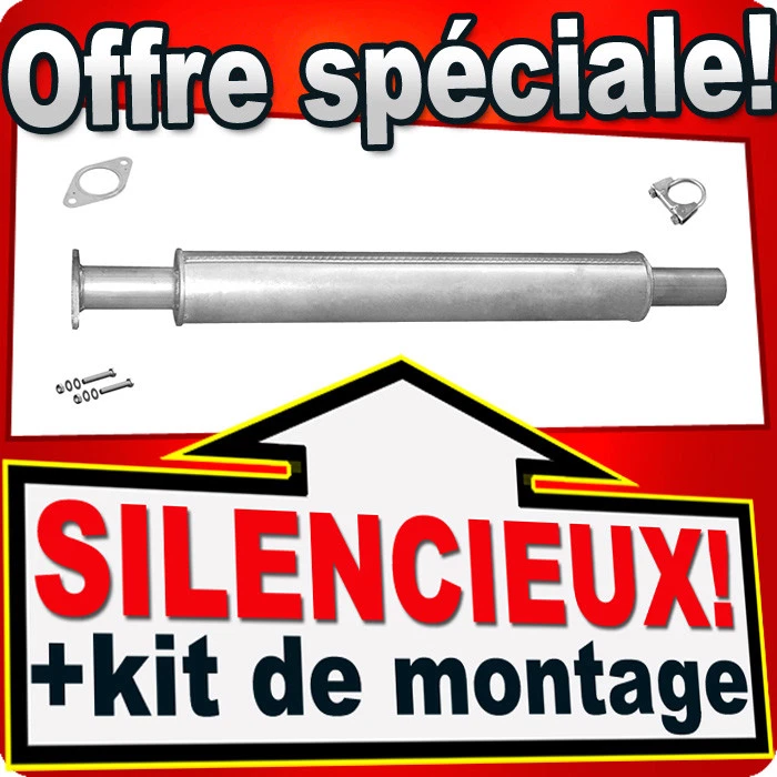 Échappement pour FORD FOCUS II/C-MAX VOLVO C30/S40/V50 2.0 TDI 03-11 Silencieux - Photo 1/1