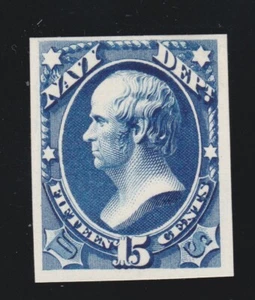 US O42TC4e 15c Navy Department Official Atlanta Trial Color Proof VF SCV $37 - Picture 1 of 2