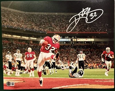 Foto firmada autografiada por Ricky Watters 11x14 foto 49ers Beckett certificado de autenticidad BAS Foto 1 de 3