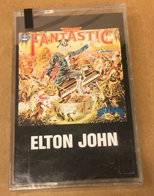 ELTON JOHN - CAPTAIN FANTASTIC ... (1995) SEALED CASSETTE MADE IN TURKEY - Image 1 of 2