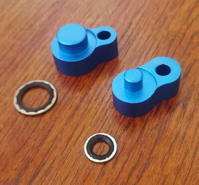 Rear A/C Block Off Kit for 2006-10 Jeep COMMANDER w/ Block Style Fittings - Image 1 of 2