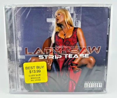 Lady Saw  - Strip Tease [ RARE NEW CD, 2003, VP Records ] * SEALED * - Image 1 of 4
