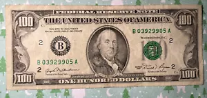 1981 $100 Dollar Bill Federal Reserve Note Circulated - US Paper Money ๐ณ - Picture 1 of 2