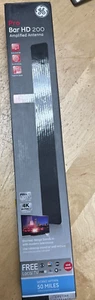 GE Pro Bar HD 200 Amplified Antenna 55 Mile Range 4k Ultra 1080P Full HD - Picture 1 of 2