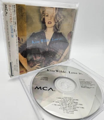 KIM WILDE Love Is Japan 1st Edition CD MVCM 200 w/OBI 11tracks Love Is Holy 1992 Foto 1 de 4