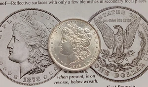 1896-P SILVER MORGAN DOLLAR***BRILLIANT UNCIRCULATED++*** SCARCE!  TP-3618 - Picture 1 of 4