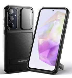 Funda Suritch para Samsung Galaxy A35 con cubierta de cámara deslizante a prueba de golpes - Imagen 1 de 36
