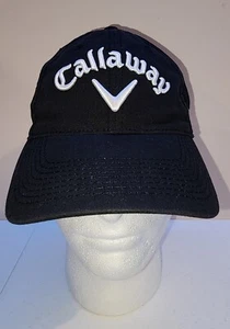 Callaway Odyssey RAZR Black Adjustable Strap Hat Cap Golf Hat Unisex Adults - Picture 1 of 5