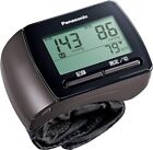 Hand Acupuncture Blood Pressure Monitor  Panasonic Brown EW-BW15-T Japan