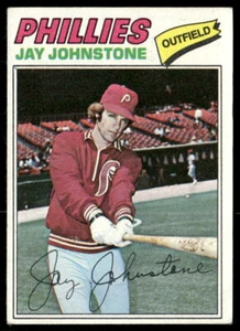 Jay Johnstone 1977 Topps #415 Philadelphia Phillies Baseball Card - Picture 1 of 2