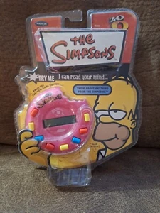 The Simpsons 20 Questions Radica/Mattel 20Q Donut Trivia Game New In Package - Picture 1 of 3