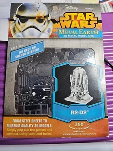 Metal Earth Star Wars R2-D2 3D Steel Model Kit NEW - Picture 1 of 2