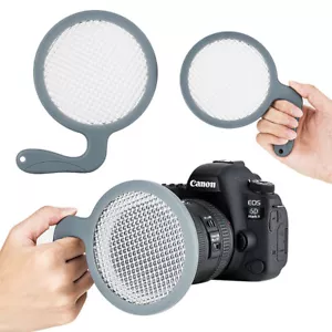 JJC Handheld White Balance Filter Card for Camera Lens up to 95mm Canon Nikon