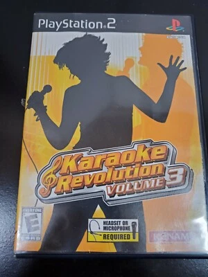 Konami Karaoke Revolution Volume 3 Playstation 2 Game - Pre-Owned - Image 1 of 4