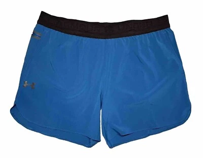 Shorts Under Armour Masculino Tamanho 2XL XXL UA Masculino Pico Tecido Azul Novo - Imagem 1 de 4