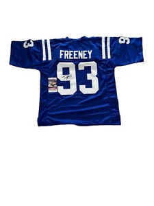 Dwight Freeney Signed Indianapolis Colts Blue Football Jersey (JSA) - Picture 1 of 2