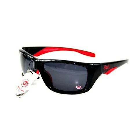 CINCINNATI REDS, FULL FRAME, POLARIZED SUNGLASSES FROM SISKIYOU SPORTS Cover