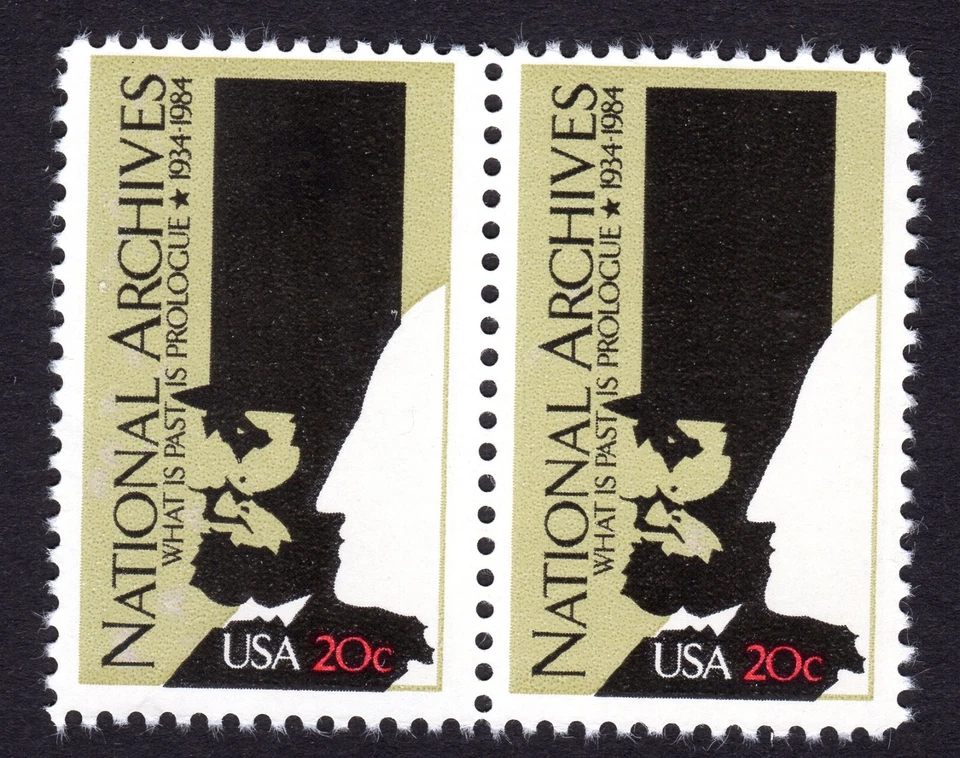 Scott #2081 National Archives Pair of Stamps - MNH - Image 1 of 1