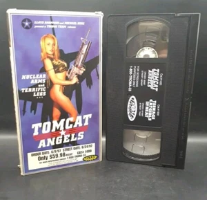 Troma Tomcat Angels & Teenage Catgirls In Heat VHS Double Screener RARE Kaufman - Picture 1 of 17