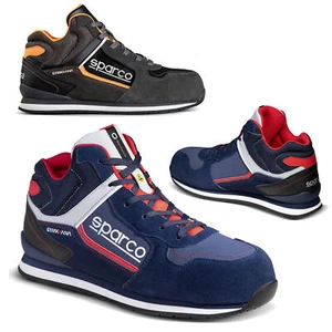 07536 Sparco GYMKHANA Safety Work Boots for Mechanic Pitcrew ESD S3 SRC HRO - Picture 1 of 31