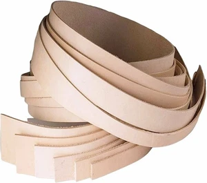 13-15 oz. (5.2-6mm) Veg Tan Leather Belt Blanks/Strips/Straps ELW - Picture 1 of 6