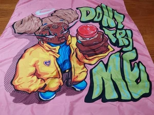 Paño de pared moderno de poliéster callejero urbano hip hop no me pruebes 29x37 - Imagen 1 de 4