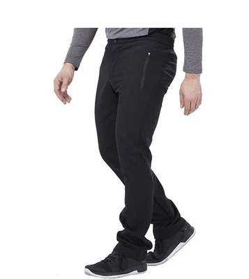Calça de Esqui Swix Corvara Softshell - Masculina - Grande / Preta - Imagem 1 de 4