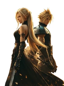 Final Fantasy Vii Remake Poster Vinyl Car Decal Sticker – Waterproof & - Picture 1 of 1