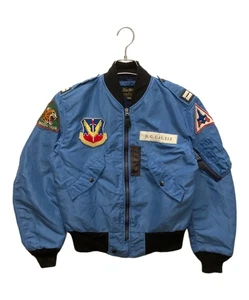 BUZZ RICKSON'S BR14188 L-2B Fliegerjacke Blau Nylon Herren S - Bild 1 von 6