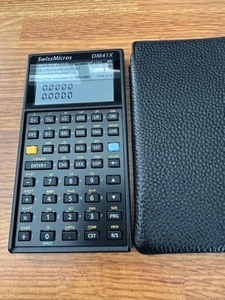 SwissMicros DM41X Programmable RPN Calculator - HP-41CX Clone pristine condition - Picture 1 of 4