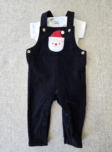 Bloomin' Baby Overall mit Weihnachtsmann plus weiß Gerber Body Weihnachten - Bild 1 von 6