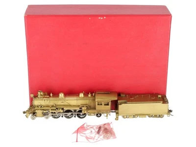 Key Imports HO BRASS Santa Fe 4-6-2 Pacific Steam Locomotive & Tender #1236 EX - Image 1 of 4