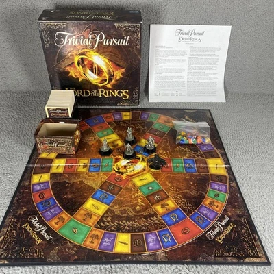 Trivial Pursuit - El Señor de los Anillos Edición Coleccionista - 2003 - Completo Foto 1 de 3