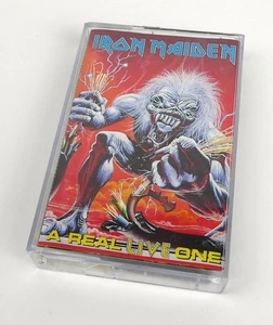 Musikkassette - IRON MAIDEN - A Real Live One - Tape MC - Picture 1 of 1