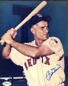 Bobby Doerr Signed Jsa Cert Sticker 8x10 Photo Autograph Authentic - Picture 1 of 1
