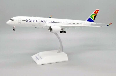 JC WINGS A350 SOUTH AFRICAN AIRWAYS FLAP DOWN REG: ZS-SDC W/STAND - JCWINGS XX2422A 1/200
