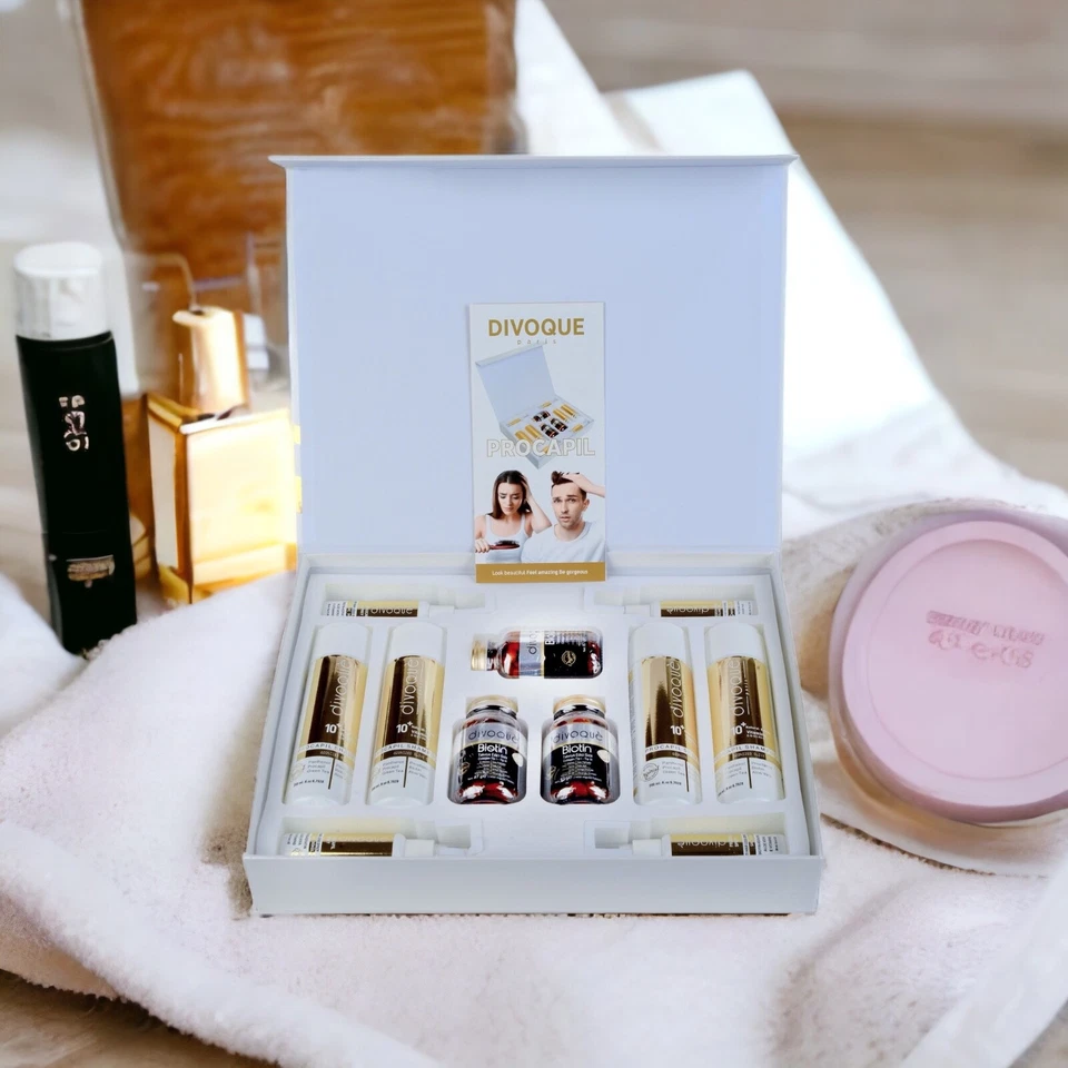 100% natürlich -Haarpflege-Set für 6 Monate von DIVOQUE für die tägliche Pflege - Bild 1 von 4