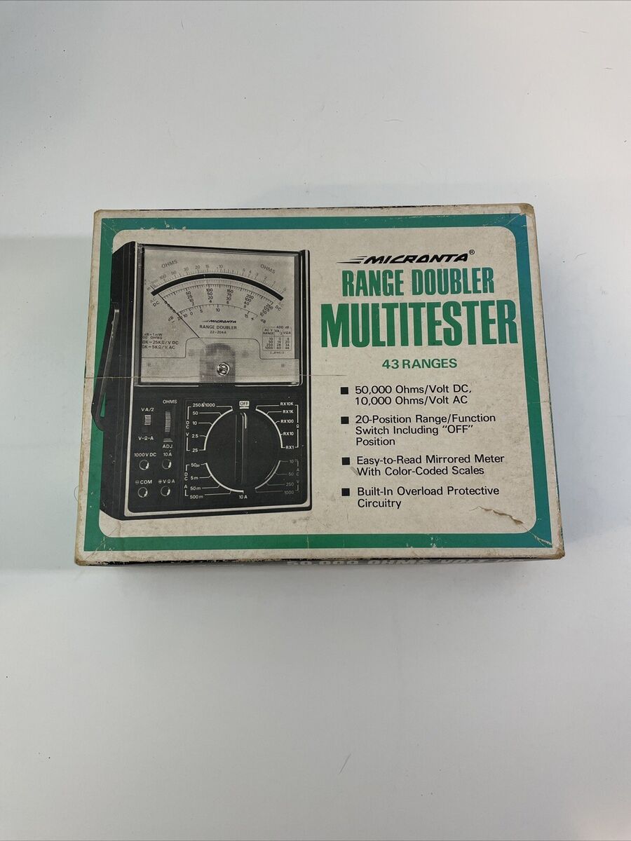 Las mejores ofertas en Micronta Multitester | eBay Las mejores ofertas en Micronta Multitester | eBay