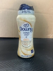 DOWNY 2 in 1 TOASTED VANILLA in Wash Scent & Softening Booster, *19 OZ BOTTLE* - Picture 1 of 2