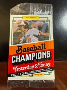 CAL RIPKEN Donruss Baseball Champions Yesterday & Today Unopened Sealed Pack - Picture 1 of 2