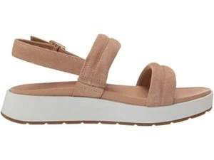 NIB UGG Lynnden Leather Platform Bronzer Sandals 9 - Picture 1 of 6