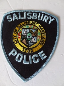CITY OF SALISBURY MARYLAND  POLICE PATCH - Picture 1 of 4
