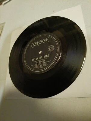 Roy Orbison ‎– Break My Mind.    7" - Image 1 of 4