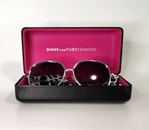 DVF110S 750 57-15 139 Women's Sunglasses Silver Frame, Blue Gradient Lens - Picture 1 of 7