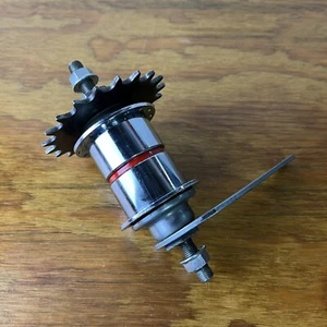 SCHWINN BENDIX 28 HOLE RED BAND COASTER BRAKE HUB USA MADE VINTAGE - Picture 1 of 10
