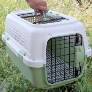 XL Large Cat Dog Puppy Carrier Box Travel Transport Crate Box Cage Pet Basket