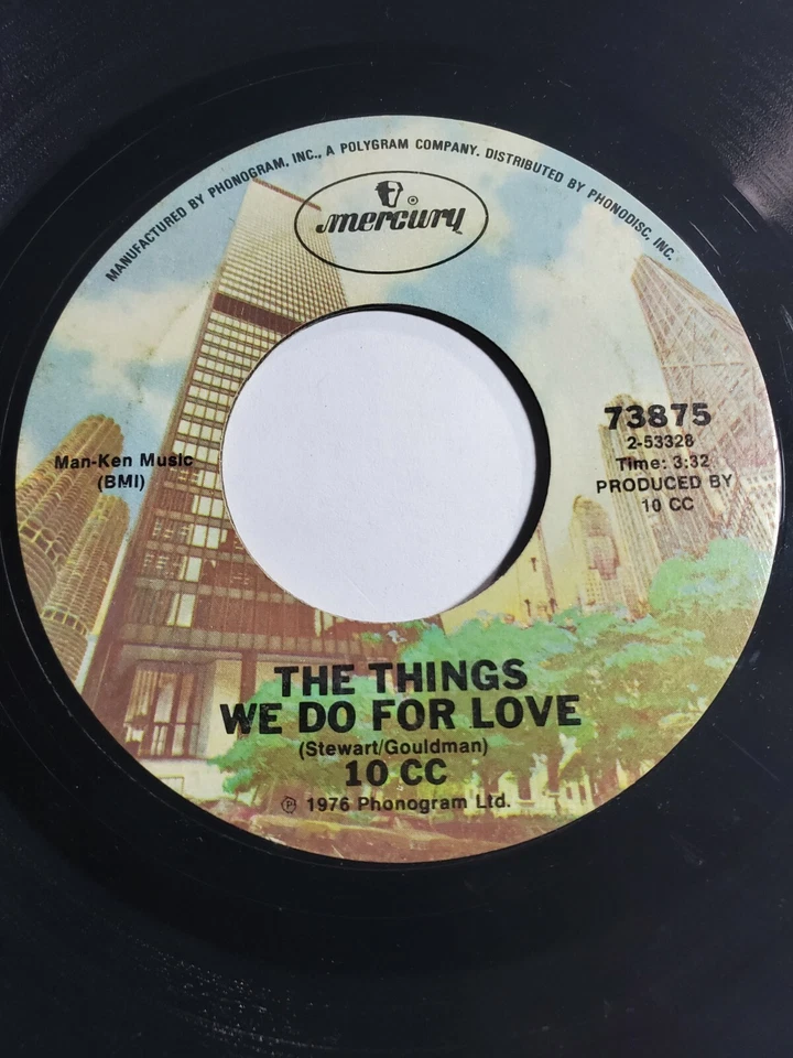 10CC - HOT TO TROT/THE THINGS WE DO FOR LOVE (VG) 73875 F118 - Image 1 of 1