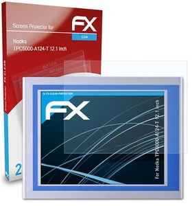 atFoliX 2x Screen Protector for Nodka TPC6000-A124-T 12.1 Inch clear - Picture 1 of 8